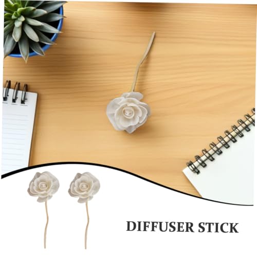VICASKY 5PCS Palitos Difusor Floral de Ratán miniatura 7