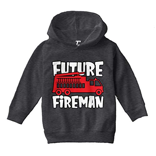 Tcombo Future Fireman - Firefighter Toddler/Youth Fleece Hoodie