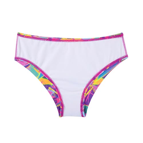 Image of ALISISTER Girls Swimsuit 3 Piece Bathing Suits Summer Bikini Tankini Sets with Cover Up Skirt for 4-12 Years