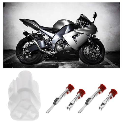 ECSiNG 2 Sets 3Pin Motorcycle Connector Kit Compatible with Sumitomo Plug Compatible with Yamaha Compatible with Kawasaki 3 Pin Way Male Female Automotive Connector - Image 3