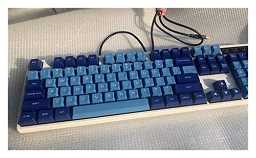 Keyboard keycaps 1 Set SA Profile PBT Key Caps Mechanical Keyboard Sp DND Keycaps Key Ball for MX Switches Filco (Axis Body : Key caps only, Color : 87 Keys)