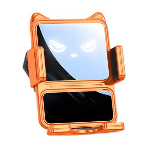 Soporte para teléfono móvil para coche, cargador inalámbrico y carga rápida de rejillas de ventilación, parte trasera larga, agarre seguro, característica principal, soporte para células de vehículo