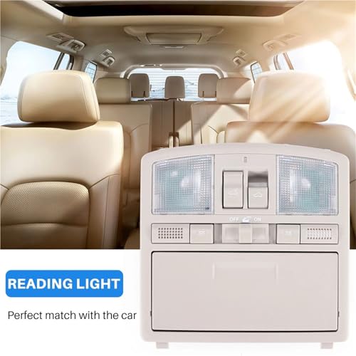 Consola superior gris Mazda 6 soluciona fallo de luz de mapa e interruptor de techo solar 5