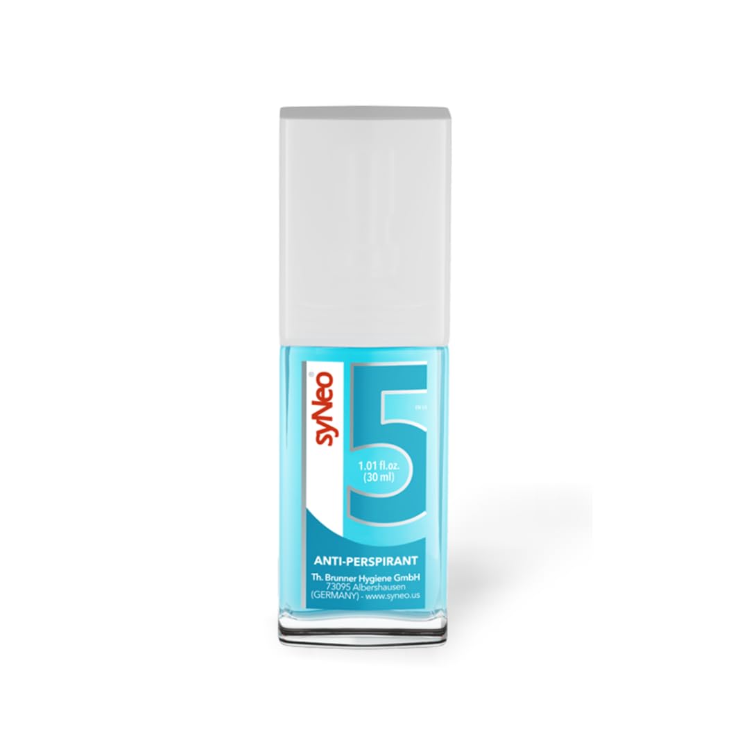 syNeo 5 Antiperspirant Pump Spray – Strong Formula, No Scent, Long-Lasting, Heavy Sweat & Odor Protection, 1 pack 1.01 fl. oz