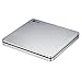 LG Electronics GP70NS50 USB 3.0 Compatible, Super-Multi Slot Loading Portable DVD+/-RW External Drive for PC Windows, Linux, Mac OS, Surface Pro 3&4, with M-DISC Support, Silver