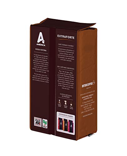 Café Torrado e Moído América Vácuo Extraforte 500 g
