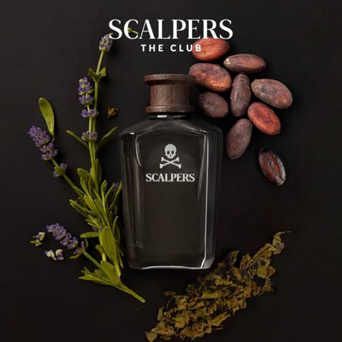 Miniatura 4 de Scalpers The Club, Eau De Parfum Para Hombre, Fragancia Aromática Amaderada, 75 Ml Con Vaporizador