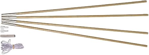 OZtrail Fibreglass Pole Kit, 9.5 mm x 600 mm