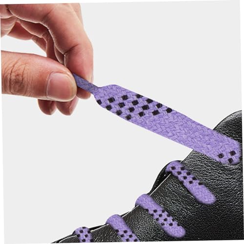 KOMBIUDA 1 Par atacadores de hóquei cadarço Esportes suprimentos de sapatos de hóquei corda de Patin