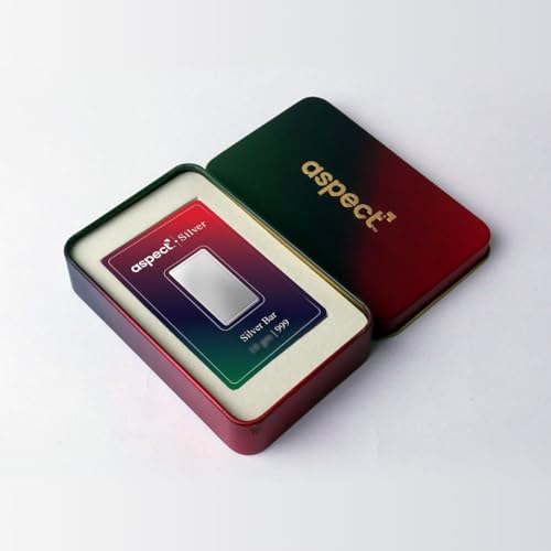 Image of Aspect Bullion Happy Birthday Silver Bar 999 Pure for Gifting & Investment