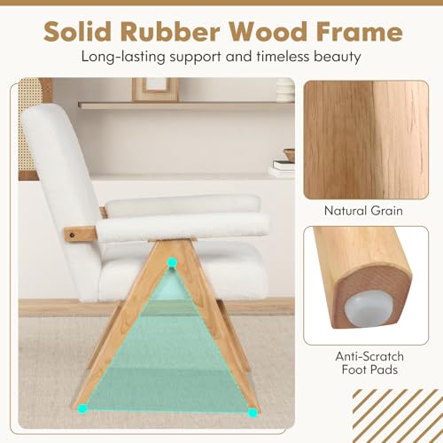 Sillón Plegable Sherpa Beige miniatura 6