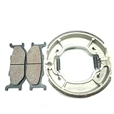 Motorcycle Front Rear Brake Pads Shoe Set For YAMAHA SRV250 Renaissa (4DN6) 1996-1997 SRV 250