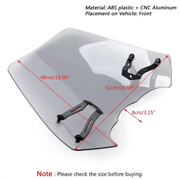 VIPIH Windscreen with Bracket