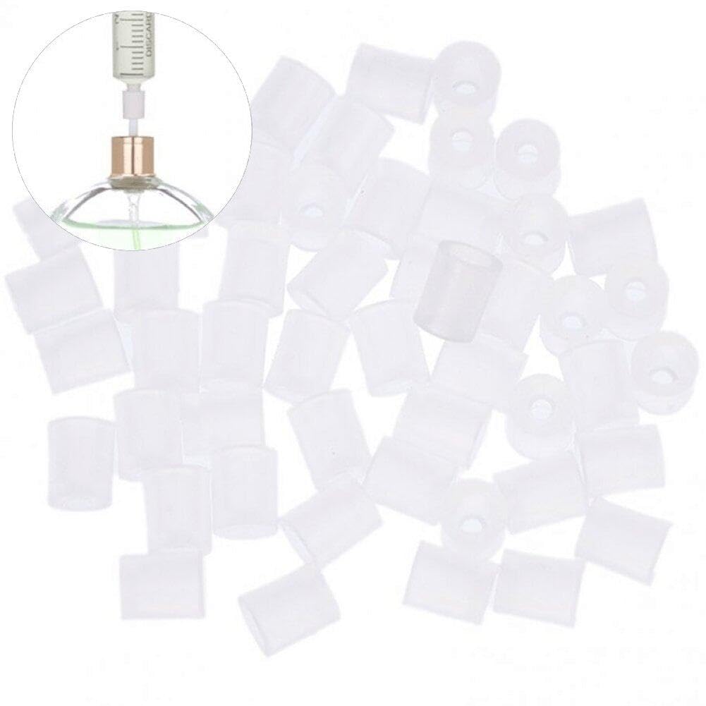 Casiler 50Pcs Perfume Dispenser Syringe Special Needle Mini Refillable Perfume Converter Perfume Dispenser Portable Refill Tool