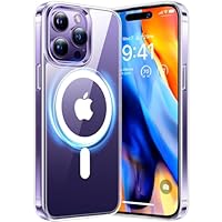 TORRAS für iPhone 14 Pro Hülle für MagSafe (Zertifizierte Schutzfähigkeit und Magnetkraft) Handyhülle iPhone 14 Pro Case Stoßfest Kratzfest Schutzhülle Edle Matt - Transparent