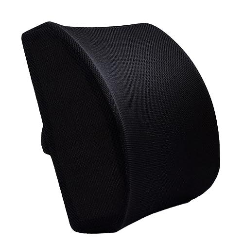 Alipis Almohada De Espuma Viscoelástica para La Cintura Soporte Lumbar Cojín para Silla De Trabajo Almohada Lumbar para Coche Cojines De Oficina Cojín De Espuma Viscoelástica para