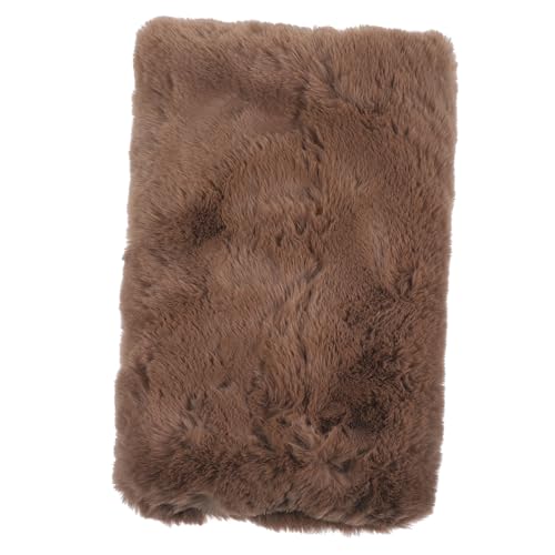 Alipis Calentador De Manos Tipo Bolsa para Mujer Manga Térmica De Piel Sintética Chocolate Ajustable Invierno Exterior Guantes Cálidos para Viajes Uso Diario