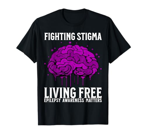 Fight Epilepsy Awareness Products Gifts Epilepsy Survivor T-Shirt