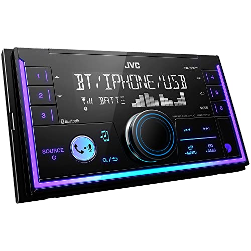Jvc Kw-Sx88Bt Bluetooth Double Din Digital Media Car Stereo With Shallow Chassis thumb #3