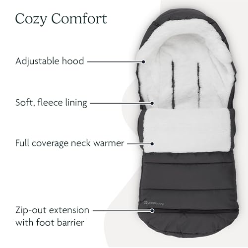 image for UPPAbaby CozyGanoosh Footmuff / Easily Attaches to UPPAbaby Strollers 