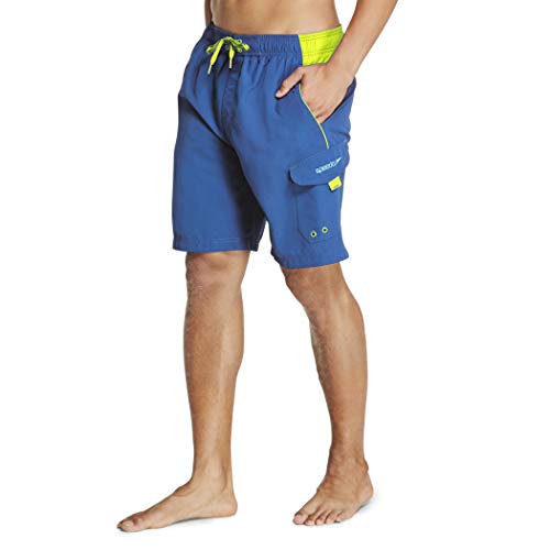 Image of Speedo Men's Marina Sport Volley, Knee Length Swim Trunk