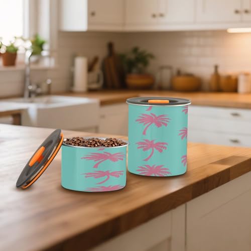 Envase para café de acero inoxidable con sello al vacío 900 ml miniatura 7