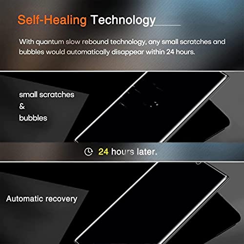 Milomdoi JP00002 [3+3 Pack] For Samsung Galaxy S23 Ultra Screen Protector [Not Glass] Accessories 3 Pack Tpu Film thumb #3