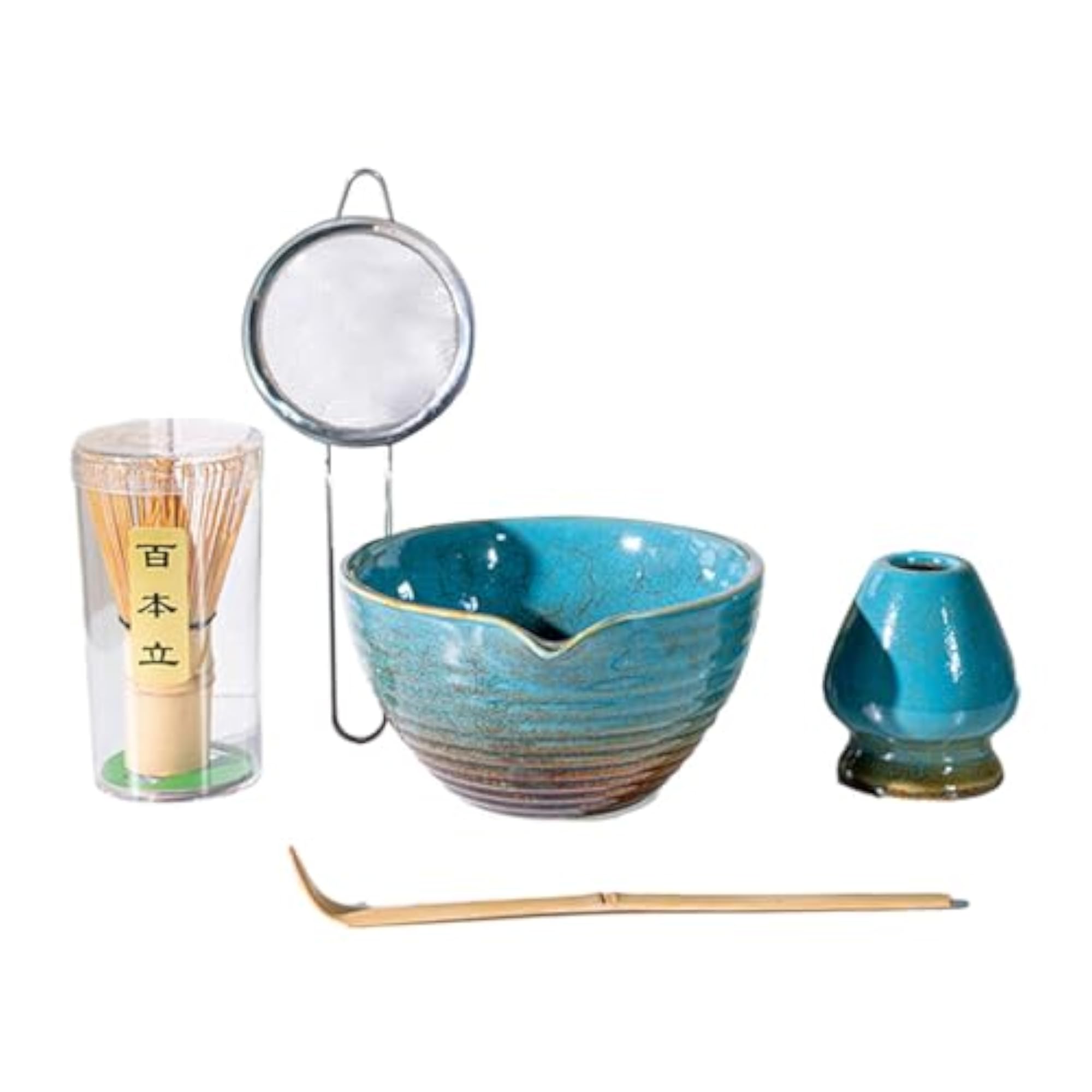 5X Matcha Tea Set, Japanese Tea Making Tools Gift Bowl