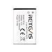 Retevis RT22 RT22S RT15 RT19 Battery Walkie Talkie Original Li-ion Battery 3.7V 1000mAh Compatible RT22 RT22S RT15 RT19 WLN KD-C1 Two Way Radio(2 Pack)