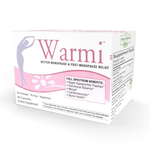 Image of Lane Innovative - Warmi Menopause Support for Women, Natural Relief for Menopause & Beyond with Organic Maca Root, No Soy, No Estrogen (90 Servings)