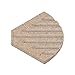 Transolid SOAPDISH03-A4 Decor 5-1/2-Inch Corner Soap Dish, Sand Castle