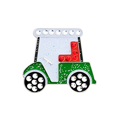 Navika Golf Cart Swarovski Crystal Ball Marker with Hat Clip
