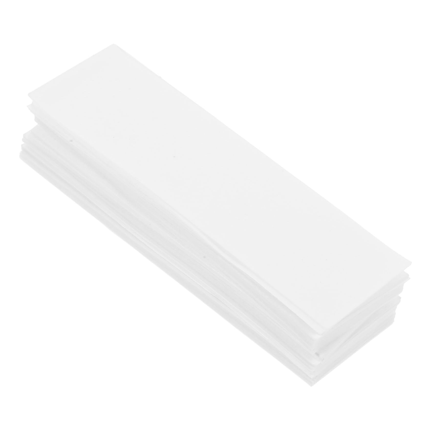 HEALLILY 2 Sets Absorbent Paper Science Sentence Strips for Teachers Lab Filter Paper Trifold Wicker Plant Stand Halloween Chromatography Paper Kids Microscope Student Disposable