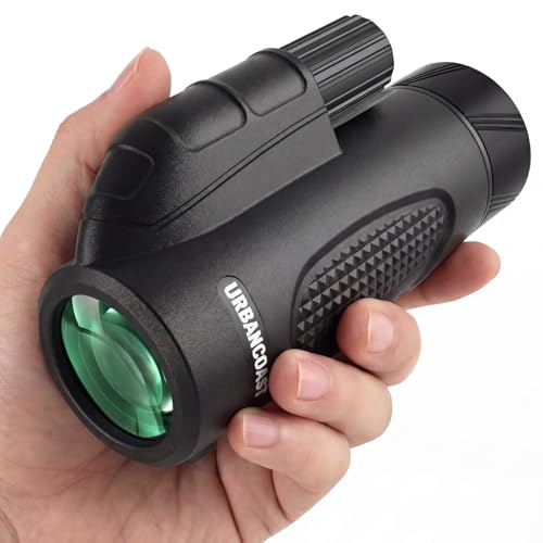 8X32 Monocular Telescope for Adults High Powered – Waterproof, BAK4 Prism, FMC Lens, Compact Spotting Scope for Bird Watching, Hiking, Travel, Camping & Outdoor Exploration
