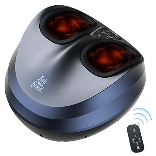 Deep Kneading Foot Massager with Heat and Remote-Compatible with FSA & HSA