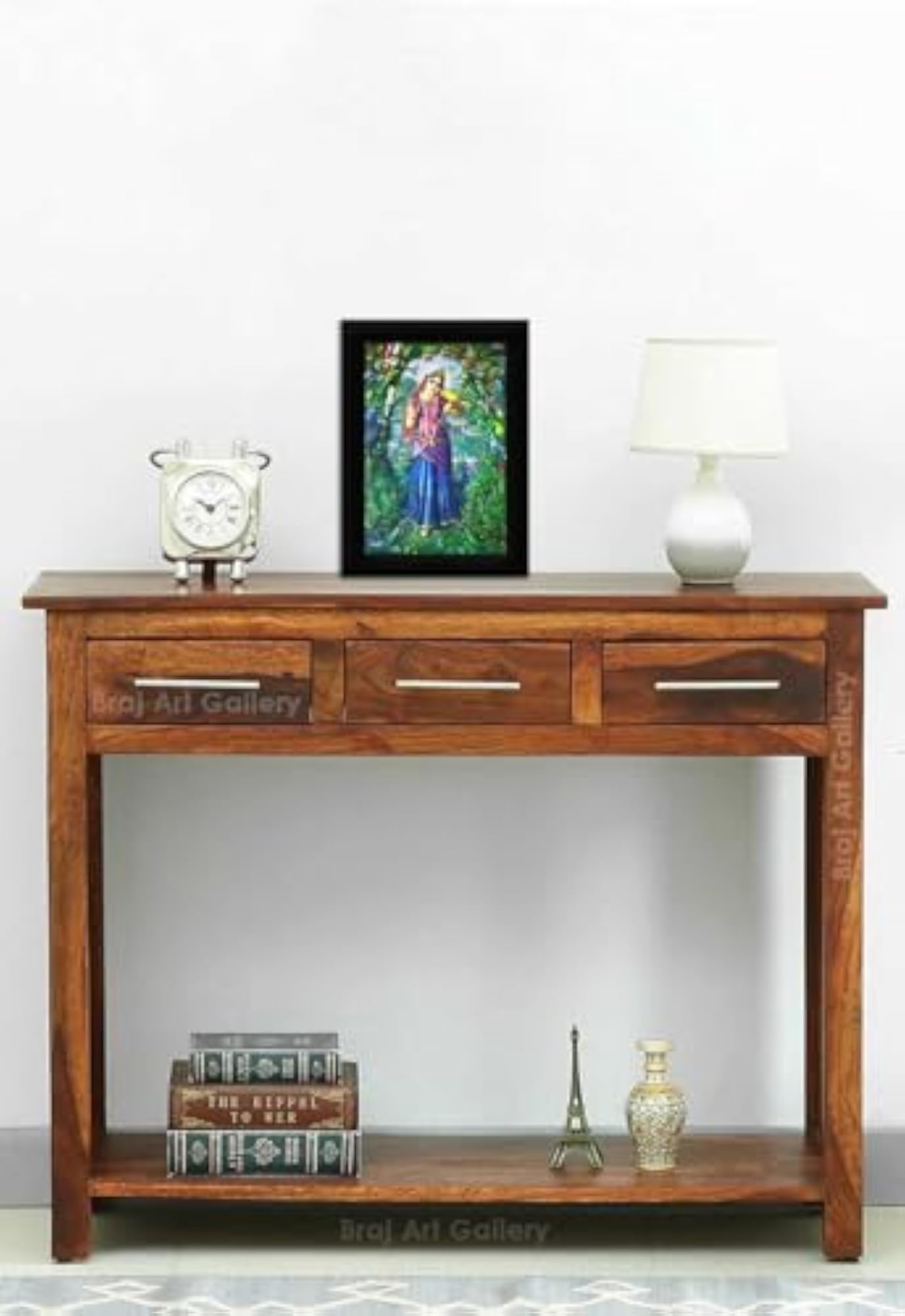 Shri Vrinda Tulsi Devi Photo Frame, Small Decorative Piece