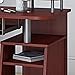 Techni Mobili Complete Computer Workstation Desk With Storage, Mahogany, 48