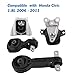 Engine Motor and Trans Mount Set of 4 Compatible with Honda 2006 2007 2008 2009 2010 Civic 1.8L Automatic Transmission Replacement for A4530 A4534 A4543 A4546