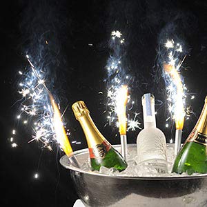 Light Sparkles - Set of 12 - Large Decorative Sparklers Ideal for Adding to Cakes