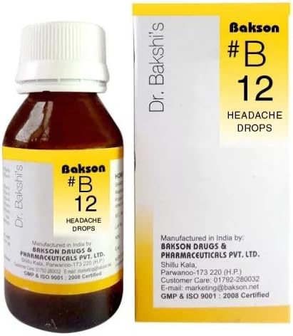 Baksons B12 Headache Drop