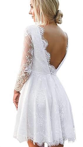 ZOOYYUE Brautkleider,Damen Beach Boho...