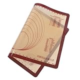 MAGICLULU Non-stick Silicone Baking Mat High-temperature Resistant for Cookies Pastry and More Safe for All Foods Easy to Clean -skid Kitchen Countertop Mat