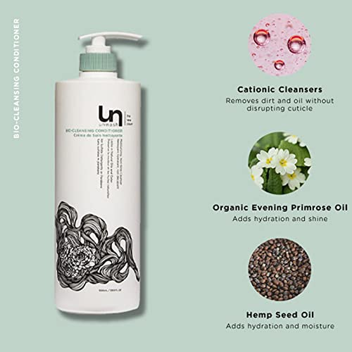 Unwash Bio-Cleansing Conditioner Hair Cleanser: Co-Wash Cleansing & Conditioning, 33.8 Oz #TOP2