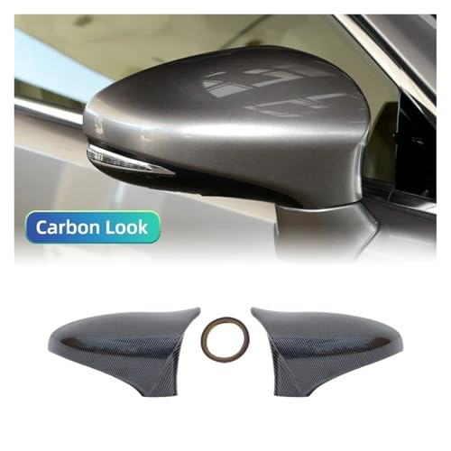 NTX IS ES GS LS CT RC F-Sport IS200 IS250 IS300 IS350 2014-2020 Ή TCh~[Jo[Lbv ǉ~[Jo[(Carbon Fiber Look)