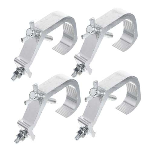 Crochets éclairage de scène en alliage d'aluminium usiné lot de 4 pinces C