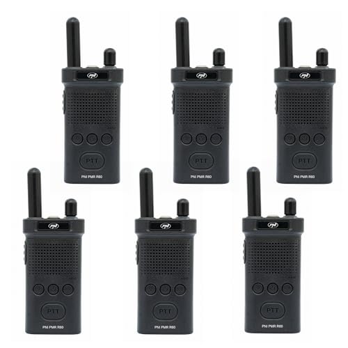 Radio portable PNI PMR R60 pour randonnée et camping en famille avec fonction SOS