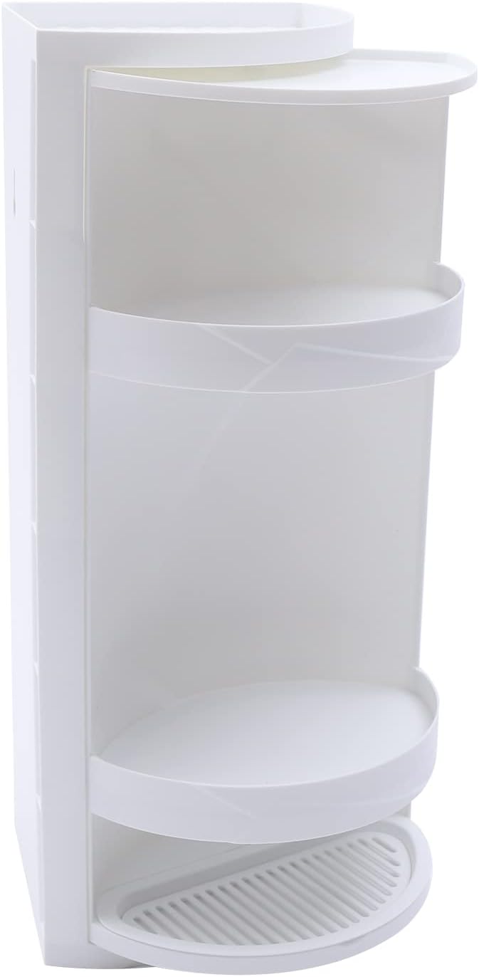Amazon.com: bretoes Multifunction Bathroom Kitchen Corner Locker ...