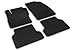 Produktbild Frogum 0301 Gummimatten Auto Fußmatten Gummi Passgenau 4-teiliges Automatten Set Schwarz