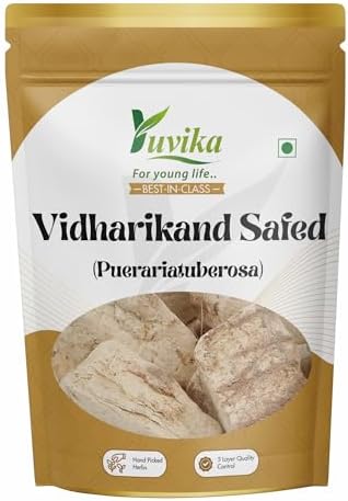 Yuvika Vidharikand Safed - Bidharkand Safed - Pueraria tuberosa - Indian Kudzu 100 Grams