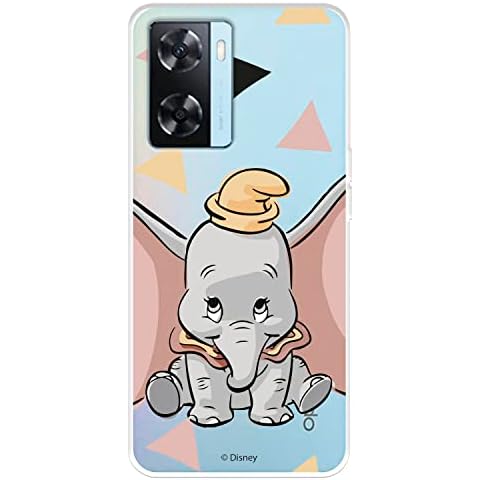 Funda de Silicona Transparente de Disney Dumbo para Oppo A57s Cover